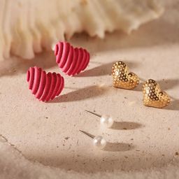 Priyaasi Contemporary Studs Earrings-image-95
