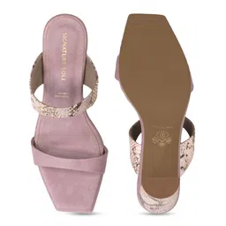 Signature Sole Textured Party Block Sandals image 4