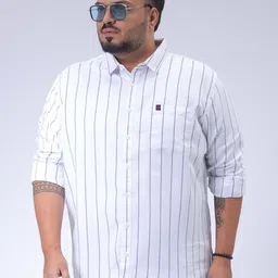 hardsoda by the indian garage co HARDSODA Men Opaque Striped Casual Shirt-picture-2