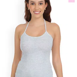 SELFCARE Women Pack Of 2 Cotton Halter Neck Camisoles-image-51