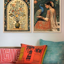 Kotart Brown & Green 2 Piece Floral and Botanical Wooden Wall Arts-picture-5