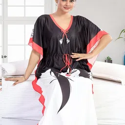 Gutthi Women Black Nightdress-picture-35
