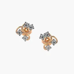 VALANOVA 18K Rose Gold 0.36 Ct Lab Grown Diamond Earrings-29