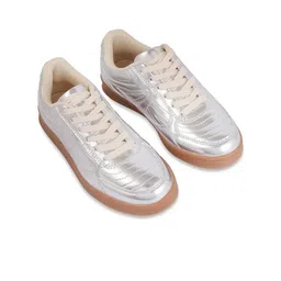 HAMSTER LONDON Women Textured PU Sneakers-picture-10