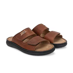 Delize Men Leather Comfort Sandals-image-98