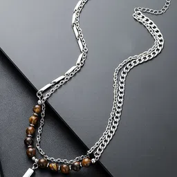 StyleCast x Revolte Stainless Steel Silver-Plated Chain-image-92