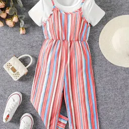 BAESD Girls Striped Culotte Jumpsuit-picture-42