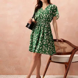 all about you Floral Print Dress-image-59