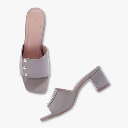 Carlton London Block Heeled Sandals-42