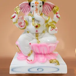krishnagallery1 White & Gold Toned Religious Showpiece-image-86
