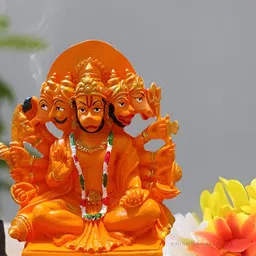 krishnagallery1 Orange Marble Religious Idol Showpiece-image-58