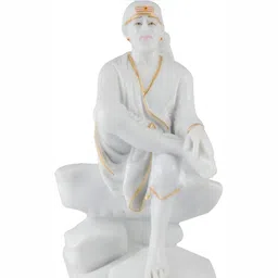 krishnagallery1 White Marble Religious Idol Showpiece-image-76