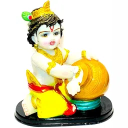 krishnagallery1 White Marble Religious Idol Showpiece-image-58