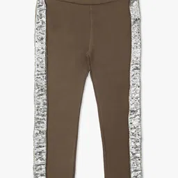 YK Girls Side Sequence Jeggings-image-87