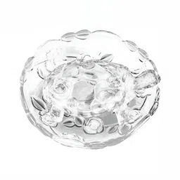 Navyaksh Transparent Turtle With Tray Religious Idol Showpiece-image-91