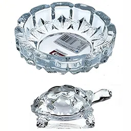 Navyaksh White Crystal Turtle Showpiece-image-65