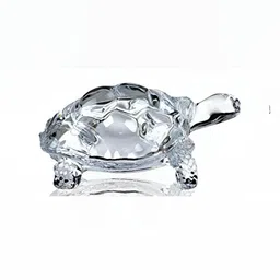 Navyaksh Transparent Glass Turtle Showpiece-image-42