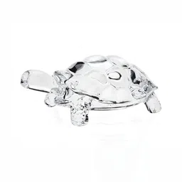 Navyaksh Transparent Turtle Religious Idol Showpiece-image-32