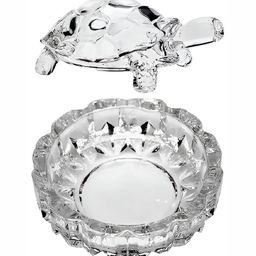 Navyaksh White 2 Pieces Glass Showpieces-image-34