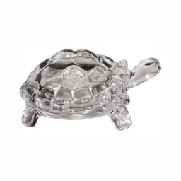 Navyaksh Transparent Turtle Glass Showpiece-image-57