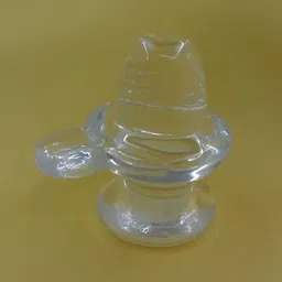 Navyaksh White Crystal Shivling Showpiece-image-84