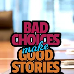 ArtVibes Black Bad Choices Make Good Positive Quotes Showpiece Table Decor-27