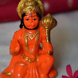 krishnagallery1 Orange & Gold Religious Idol Showpiece-image-31
