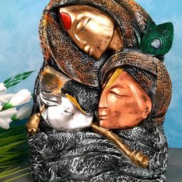 apka mart Copper-Toned Religious Figurine Showpiece-picture-25