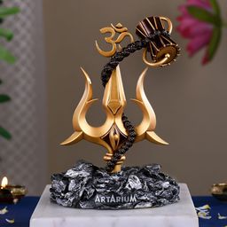 Artarium LLP Gold-Toned Religious Idol Showpiece-58