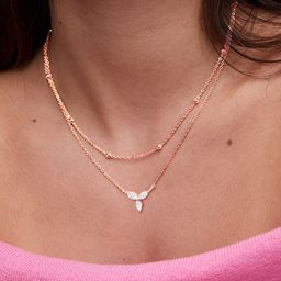 MINUTIAE Brass Rose Gold-Plated Handcrafted Necklace-image-69