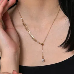 SOHI Gold-Plated Necklace-49