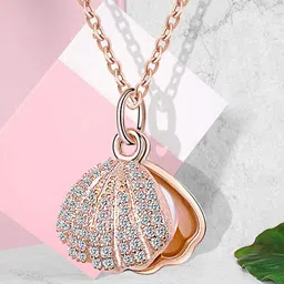 The Pari Rose Gold-Plated Necklace-image-87