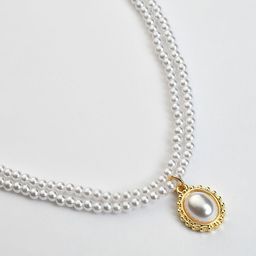 SOHI Gold-Toned & White Gold-Plated Necklace-image-63