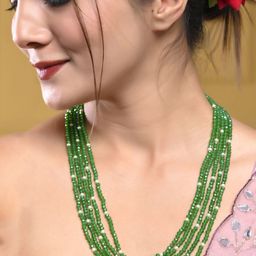 Silvermerc Designs Unisex Brass Gold-Plated Layered Necklace-image-37