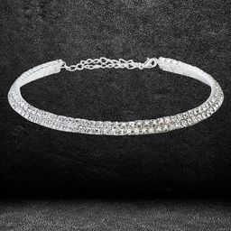 YouBella Silver-Plated Necklace-35