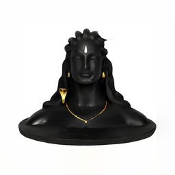 Navyaksh Black Yogi Shiva Statue Showpiece-image-92