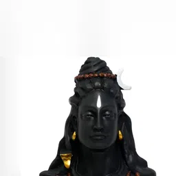 Navyaksh Black Adi Yogi Decorative Showpiece-image-42