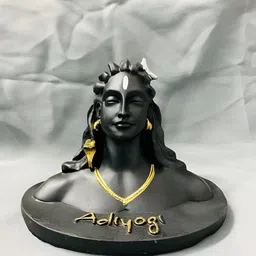 Navyaksh Black Adi Yogi Showpiece-image-20
