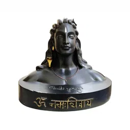 Navyaksh Black & White Religious Small Bhole Yogi Showpiece-image-82