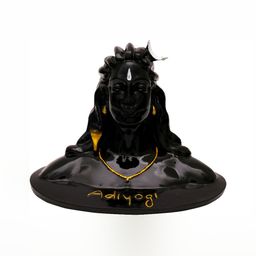 Navyaksh Black & Gold Toned Religious Metal Idol Showpiece-image-89