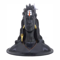 Navyaksh Black  Marble Siva Showpiece-52