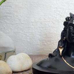 Navyaksh Black Adhi Yogi Showpiece-image-89