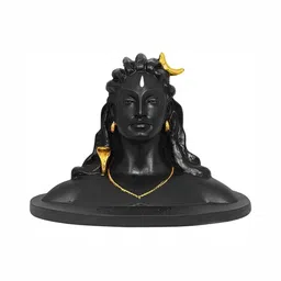 Navyaksh Black Adiyogi Religious Idol Showpiece-image-93