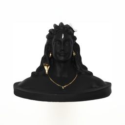Navyaksh Black Yogi Religious Showpiece-image-48