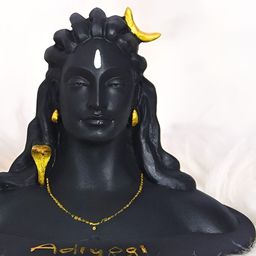 Navyaksh Black & Gold Toned Religious Idol Showpiece-picture-45