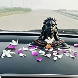 Navyaksh Black Adiyogi Religious Idol Showpiece-image-9