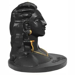 Navyaksh Black Adiyogi Shiva Religious Idol Showpiece-image-80