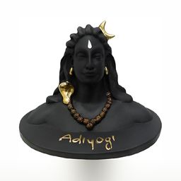 Navyaksh Black Yogi Decorative Showpiece-image-92