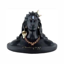 Navyaksh Black & Gold Toned Religious Idol Showpiece-image-69