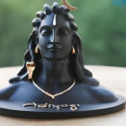 Navyaksh Black Marble Yogi Showpiece-image-85
